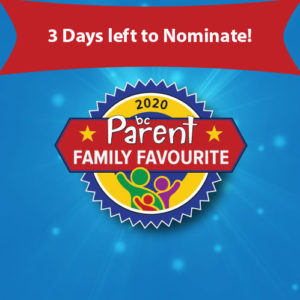 3 Days left to Nominate your #FamilyFavourite!
