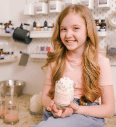 An amazing BC Mini-Entrepreneur, 9 year old, creator of Lily Lou's Aromas - BC Parent Newsmagazine