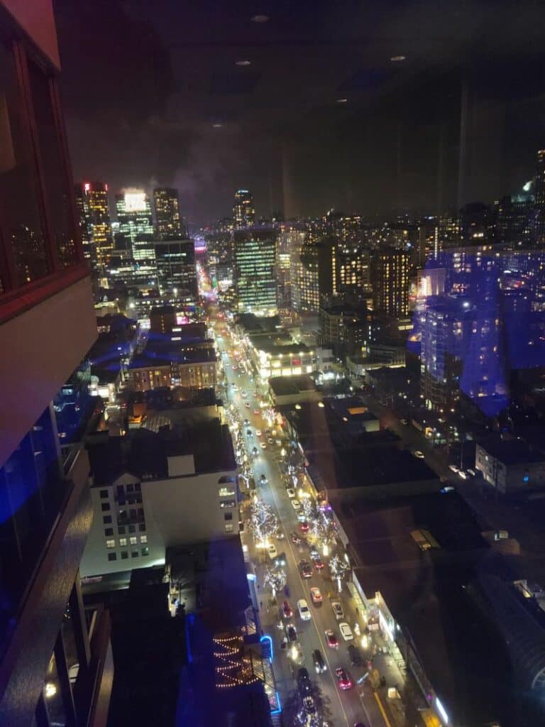 View of Robson Street
