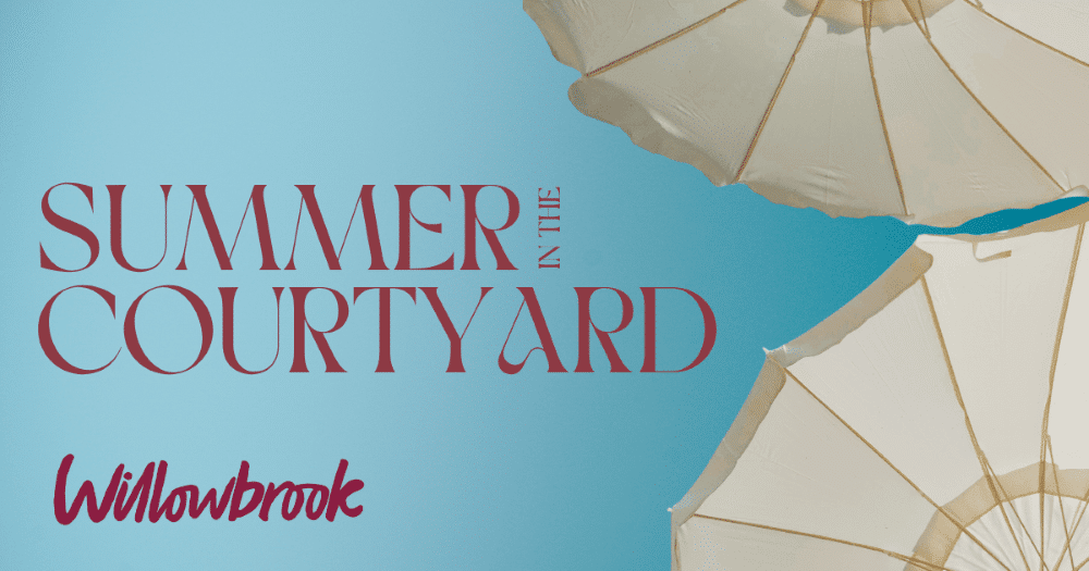 Summer in the Courtyard ad
