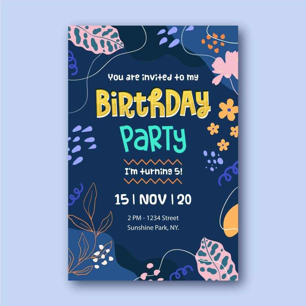 Birthday Party invitation