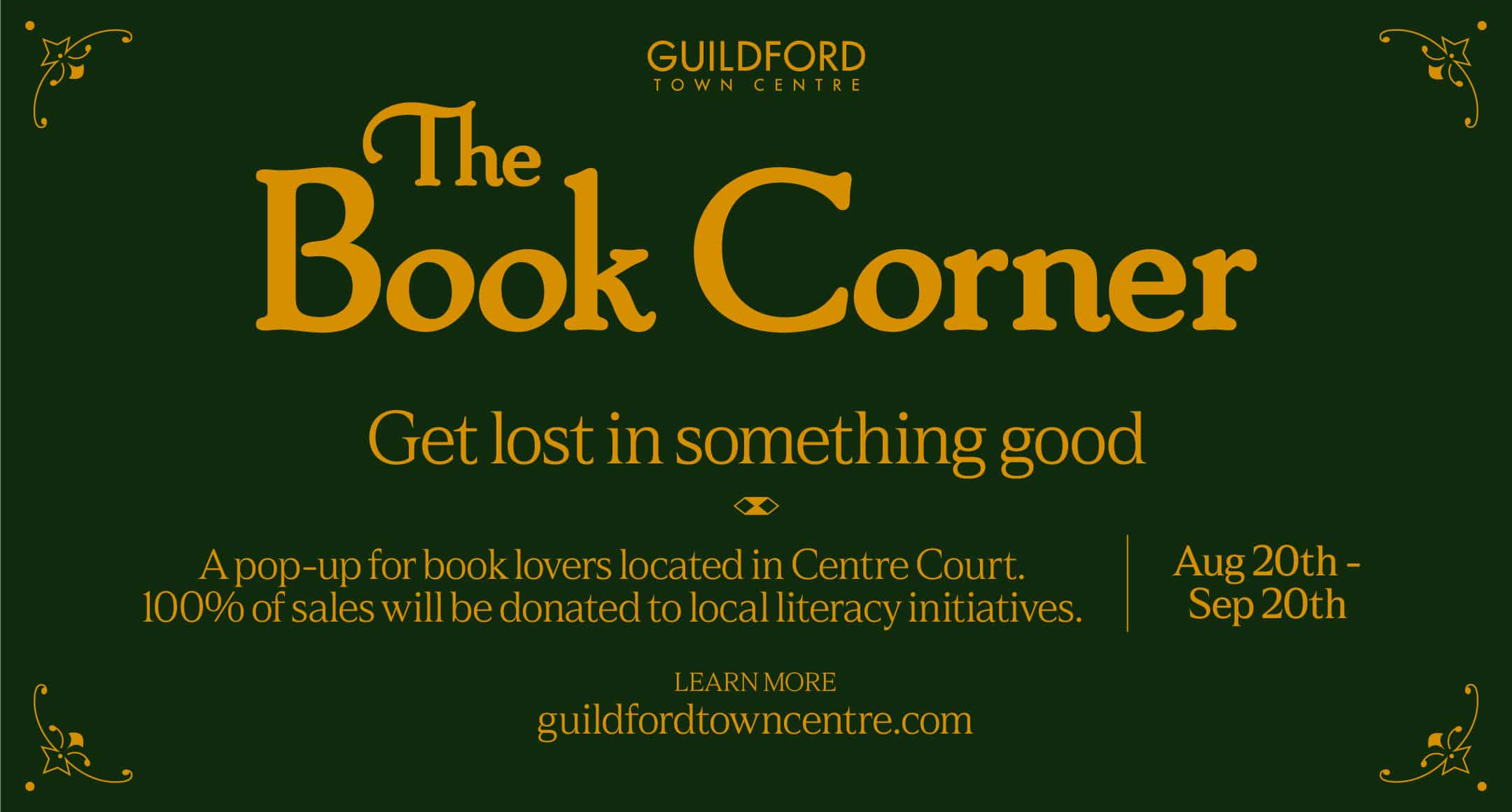 The Book Corner Pop-Up at Guildford Town Centre - BC Parent Newsmagazine