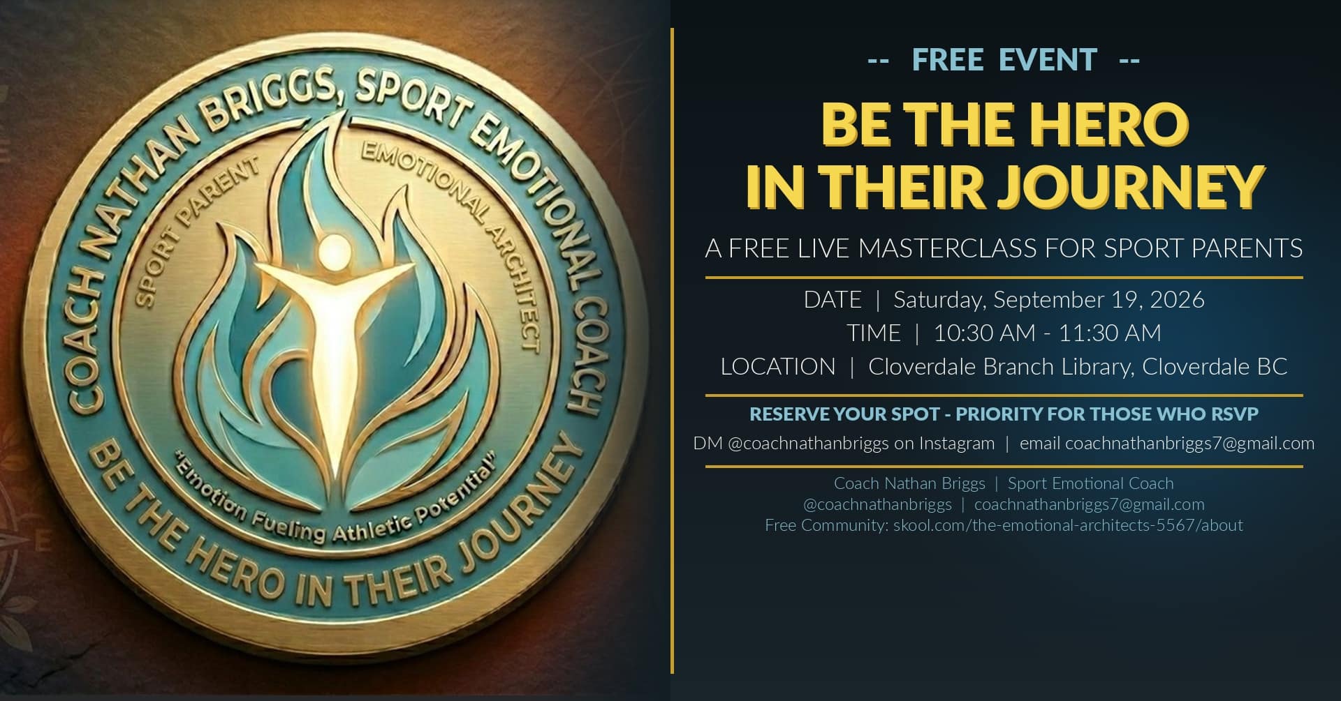 Be The Hero in Their Journey: FREE masterclass - BC Parent Newsmagazine