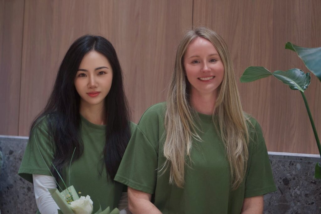 Owner Lulu Wang and Vice Principal at Rothewood Academy South Delta